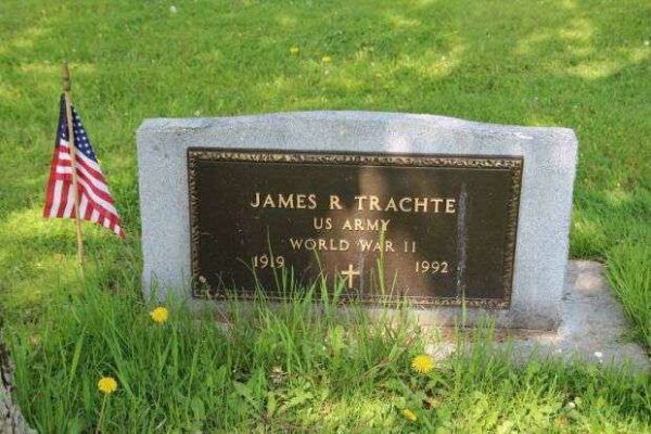 JAMES R TRACHTE MEMORIAL CEMETERY STONE