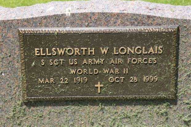 ELLSWORTH W LONGLAIS MEMORIAL CEMETERY STONE