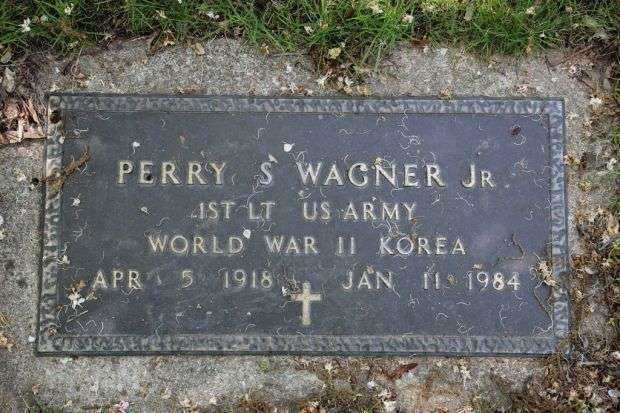 PERRY S WAGNER JR MEMORIAL CEMETERY STONE