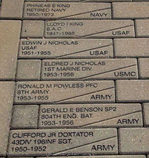 ONEIDA KOREAN WAR VETERANS MEMORIAL PAVERS B