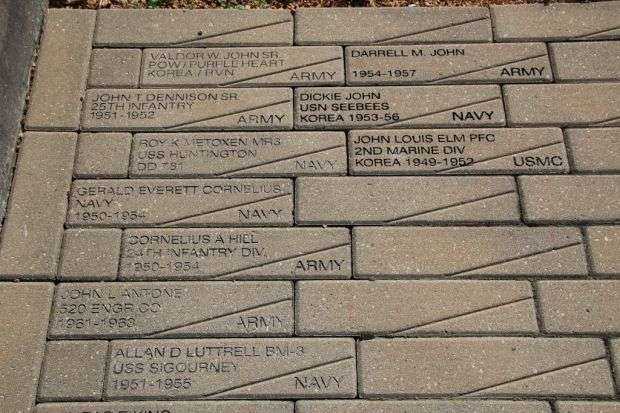 ONEIDA KOREAN WAR VETERANS MEMORIAL PAVERS A