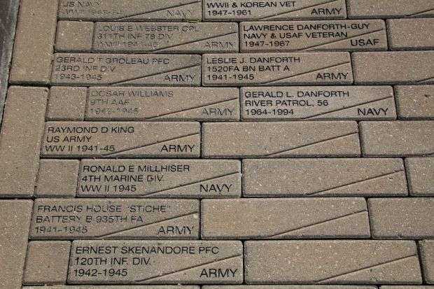 ONEIDA WORLD WAR II VETERANS MEMORIAL PAVERS D