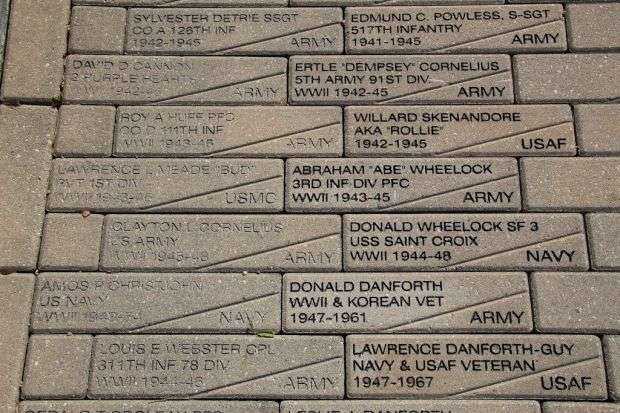 ONEIDA WORLD WAR II VETERANS MEMORIAL PAVERS C