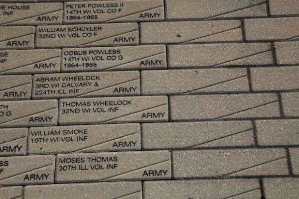 ONEIDA CIVIL WAR VETERANS MEMORIAL PAVERS M