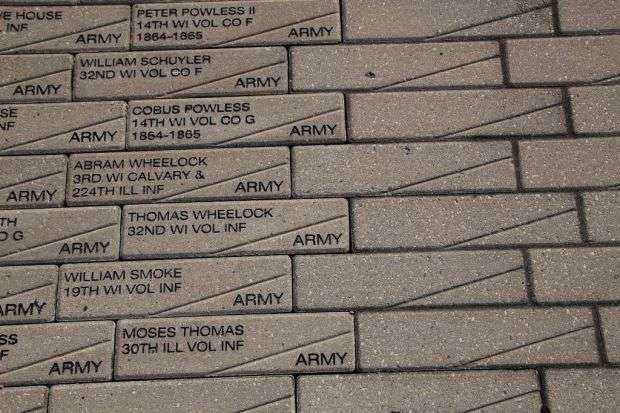 ONEIDA CIVIL WAR VETERANS MEMORIAL PAVERS M