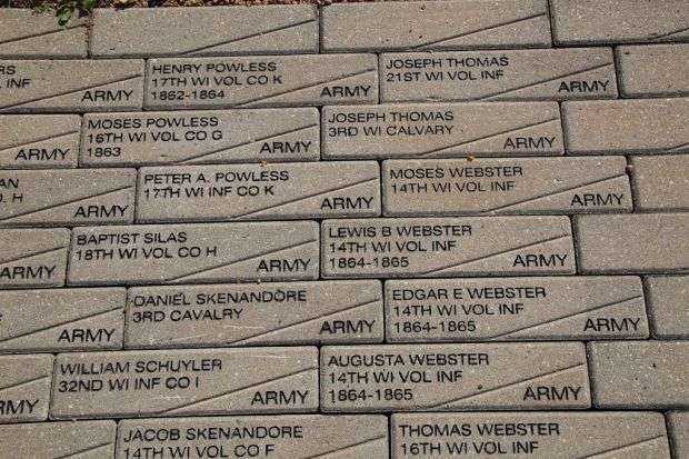 ONEIDA CIVIL WAR VETERANS MEMORIAL PAVERS J