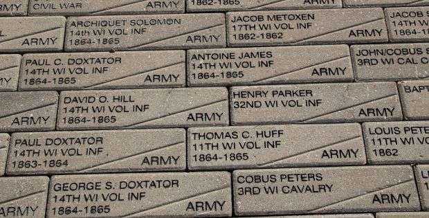 ONEIDA CIVIL WAR VETERANS MEMORIAL PAVERS H