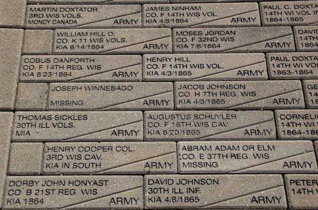 ONEIDA CIVIL WAR VETERANS MEMORIAL PAVERS C