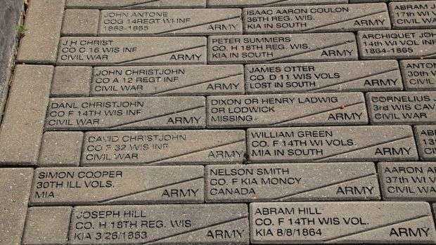 ONEIDA CIVIL WAR VETERANS MEMORIAL PAVERS B