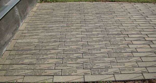ONEIDA CIVIL WAR VETERANS MEMORIAL PAVERS A