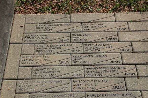 ONEIDA VIETNAM VETERANS MEMORIAL PAVERS D