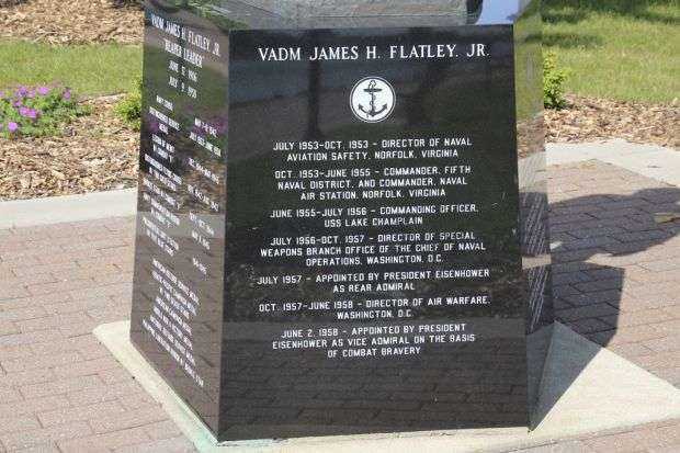 VADM JAMES H. FLATLEY, JR. WAR MEMORIAL SIDE E