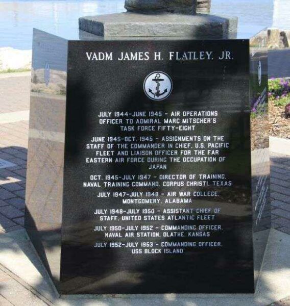 VADM JAMES H. FLATLEY, JR. WAR MEMORIAL SIDE A