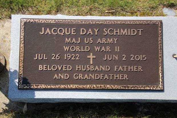 JACQUE DAY SCHMIDT MEMORIAL CEMETERY STONE