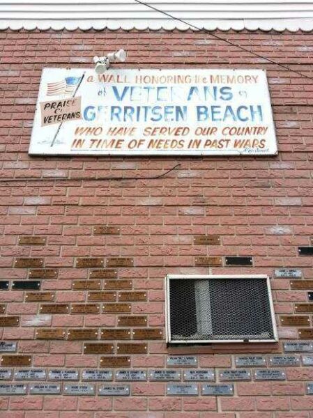 VETERANS OF GERRITSEN BEACH MEMORIAL WALL