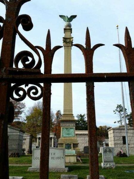 HEBREW UNION VETERANS ASSOCIATION CIVIL WAR MEMORIAL