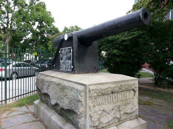 GENERAL NATHANIEL WOODHULL MEMORIAL CANNON