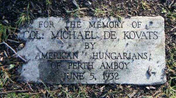 COL. MICHAEL DE KOVATS MEMORIAL TABLET