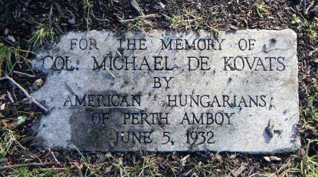 COL. MICHAEL DE KOVATS MEMORIAL TABLET