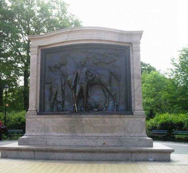 THE MARQUIS DE LAFAYETTE WAR MEMORIAL