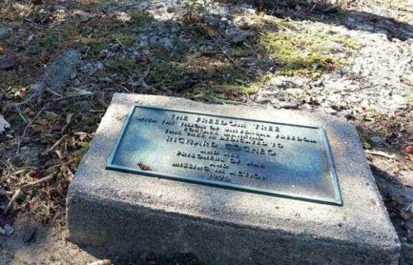 RICHARD COCHEO FREEDOM TREE MEMORIAL PLAQUE