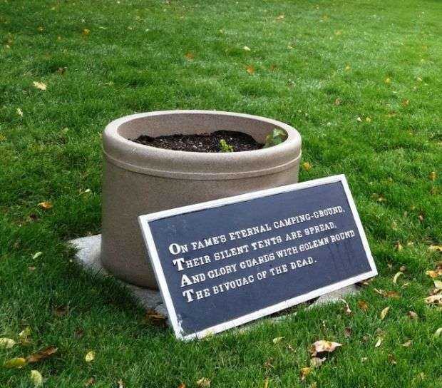 CYPRESS HILLS NATIONAL CEMETERY MEXICAN-AMERICAN WAR MEMORIAL PLAQUE