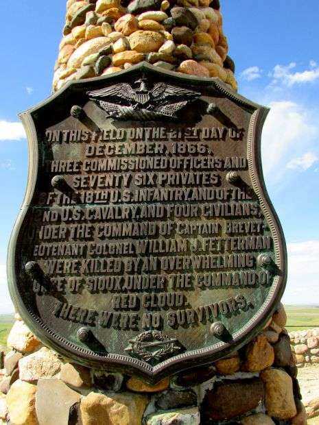 FETTERMAN MASSACRE MEMORIAL PLAQUE