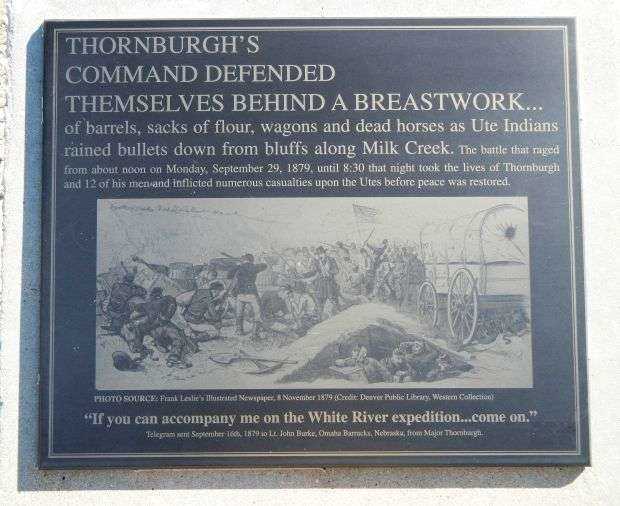 THORNBURGH’S COMMAND WAR MEMORIAL PLAQUE