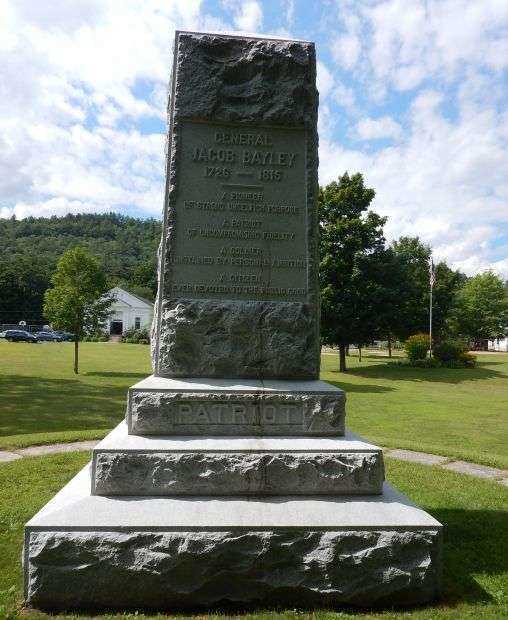 GENERAL JACOB BAYLEY REVOLUTIONARY WAR MEMORIAL SIDE A