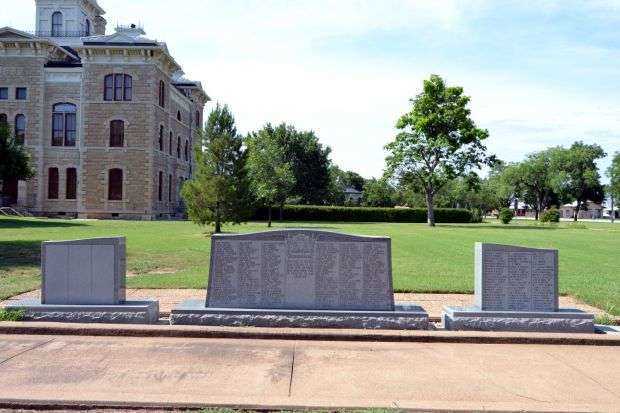 SHACKELFORD COUNTY WAR MEMORIAL FRONT