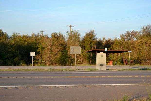 THE TEXAS 36TH DIVISION MEMORIAL HIGHWAY BUCKHOLTS