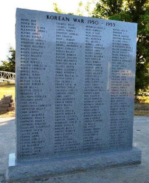 RISING STAR AREA VETERANS MEMORIAL HONOR ROLL STONE J