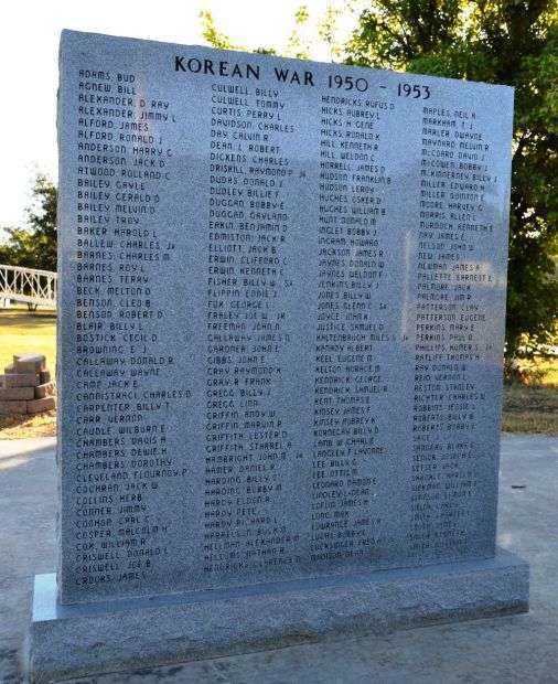 RISING STAR AREA VETERANS MEMORIAL HONOR ROLL STONE J
