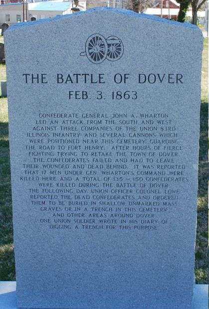 THE BATTLE OF DOVER MEMORIAL