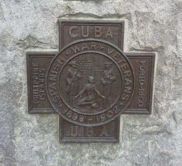 THE HIKER MEMPHIS TN WAR MEMORIAL PLAQUE B