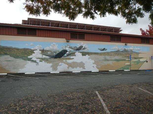 OROVILLE WWII TRAINING BASE MEMORIAL MURAL
