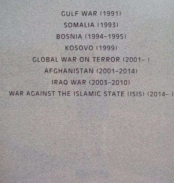 TO ALL WHO SERVED VETERANS MEMORIAL DEDICATION STONE B