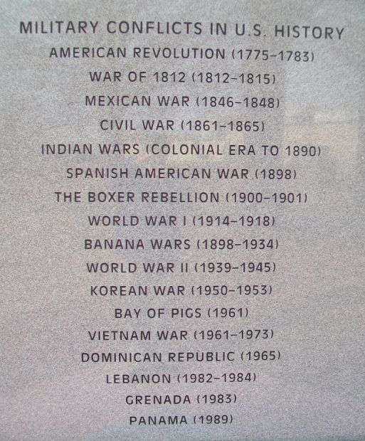 TO ALL WHO SERVED VETERANS MEMORIAL DEDICATION STONE A