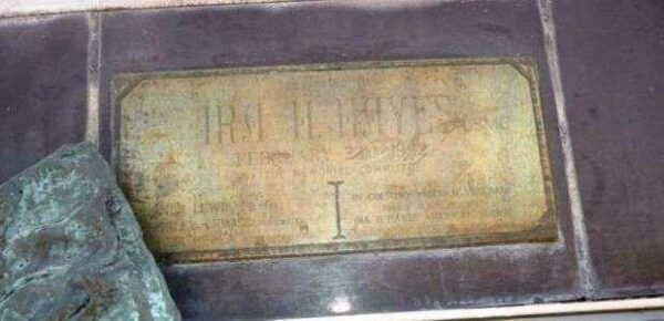 IRA H. HAYES MEMORIAL PLAQUE