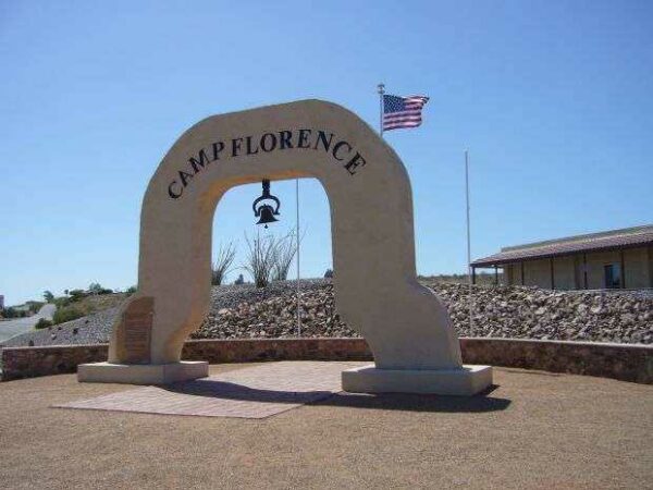 CAMP FLORENCE MEMORIAL ARCH
