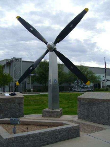 A TRIBUTE TO THE B-29 SUPER FORTRESS “FIFI” MEMORIAL PROPELLER