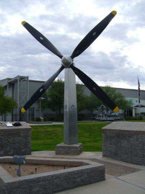 A TRIBUTE TO THE B-29 SUPER FORTRESS “FIFI” MEMORIAL PROPELLER