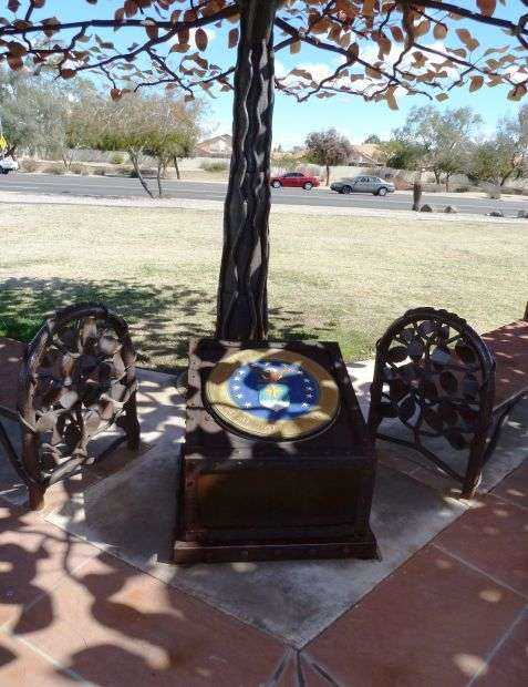 CITY OF GLENDALE VETERANS MEMORIAL AIR FORCE PLAQUE