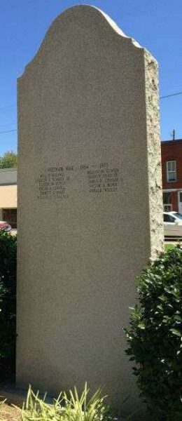 SHELBY COUNTY WAR MEMORIAL BACK
