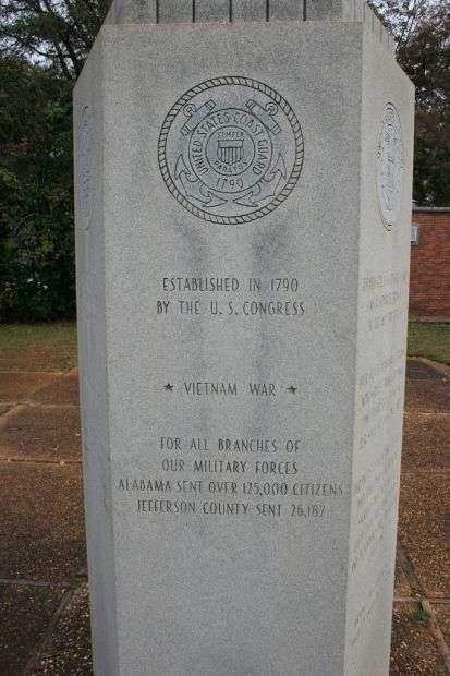 JEFFERSON COUNTY DISABLED AMERICAN VETERANS MEMORIAL SIDE E