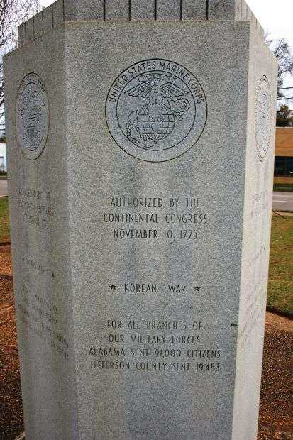 JEFFERSON COUNTY DISABLED AMERICAN VETERANS MEMORIAL SIDE D