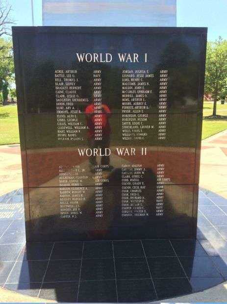 COVINGTON COUNTY WAR MEMORIAL SIDE B
