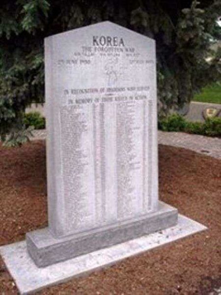 BOISE KOREAN WAR MEMORIAL