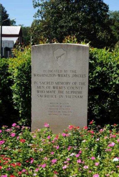 WASHINGTON-WILKES JAYCEES VIETNAM VETERANS MEMORIAL