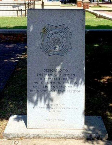 COWETA COUNTY VFW VETERANS MEMORIAL